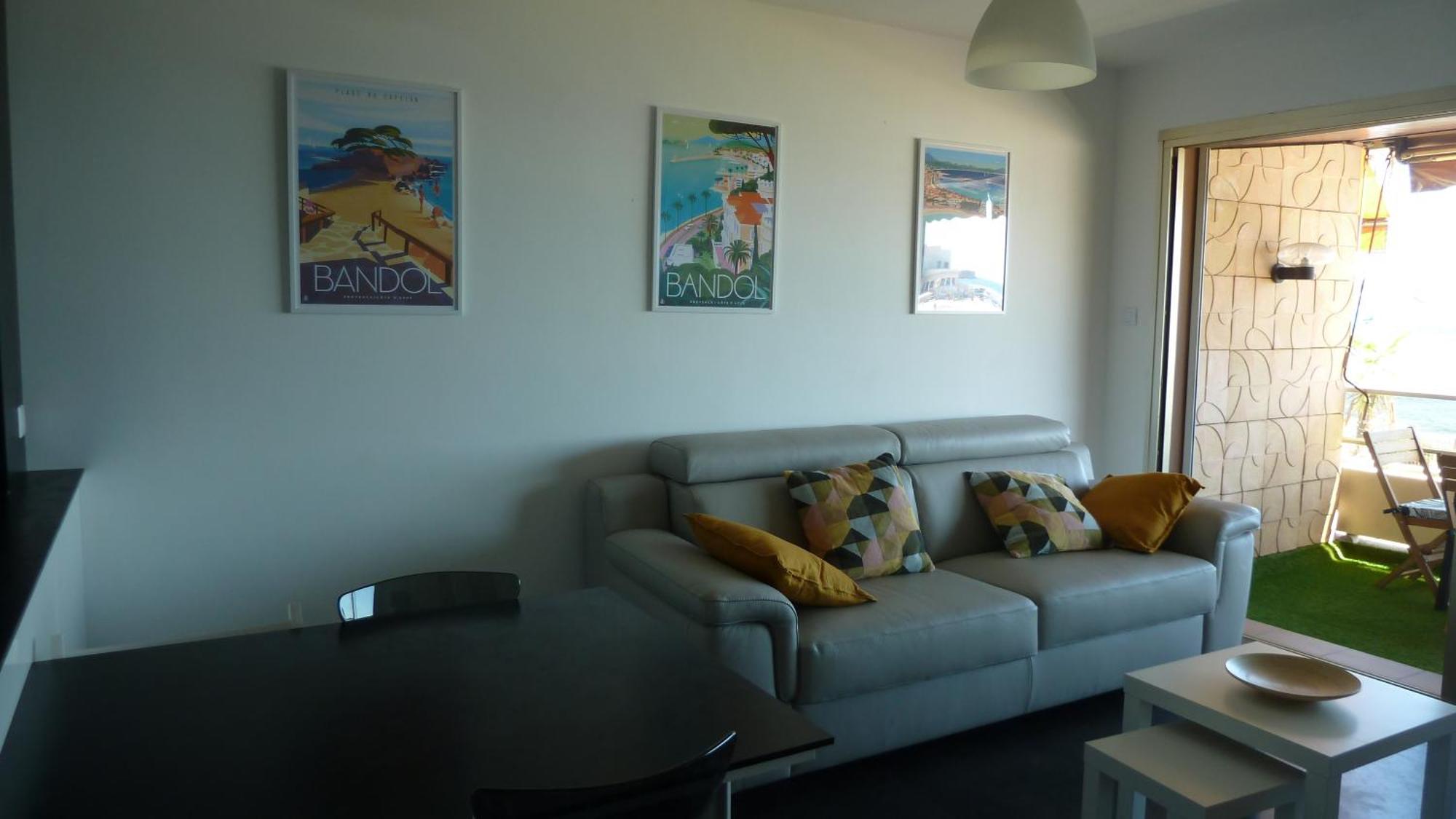 Front De Mer - Emplacement Prise - T2 Moderne Et Climatise - Tout A Pied Bandol Buitenkant foto